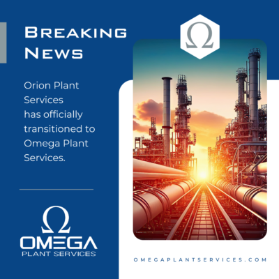 Orion Plant Services Rebrands as Omega Plant Services