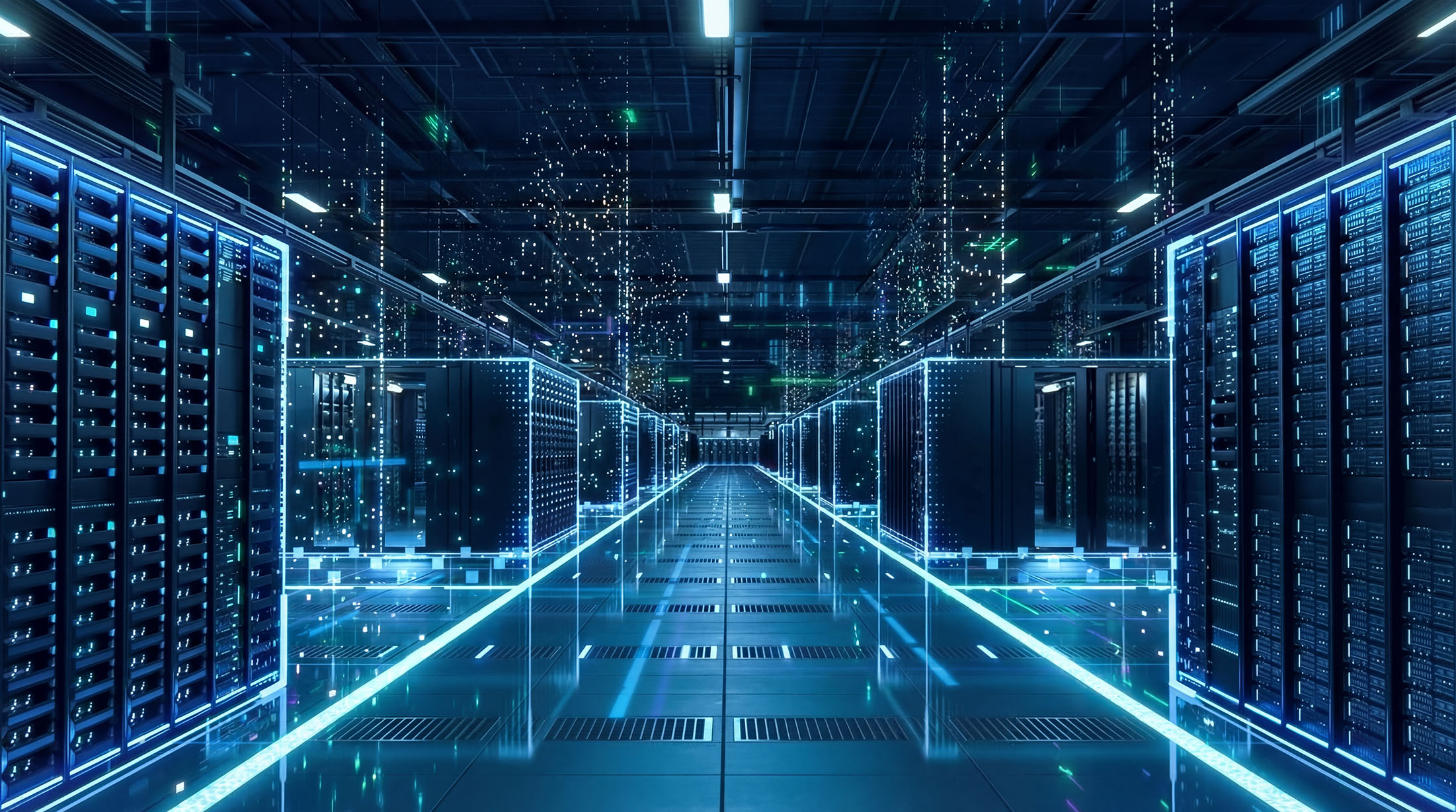Modern data center facility showcasing advanced digital infrastr Key Markets